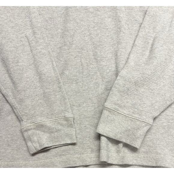 Outdoor Life Mens Waffle Knit Henley Long Sleeve Shirt Size XL Oatmeal Beige - Picture 3 of 10